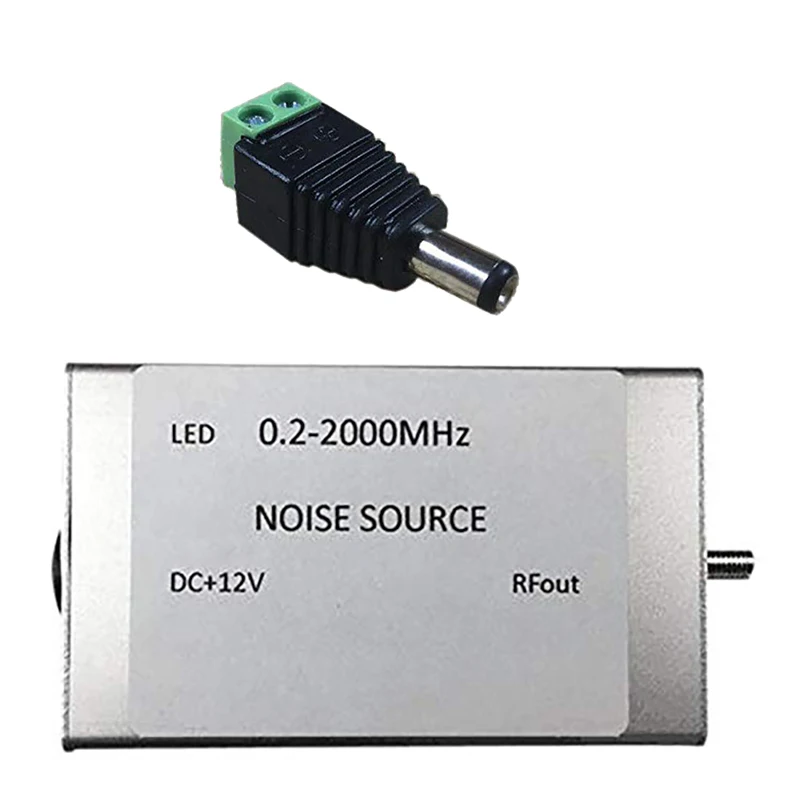 0.2-2000MHZ RF Noise Signal Generator Noise Source Simple Spectrum Trackin Source Jammer