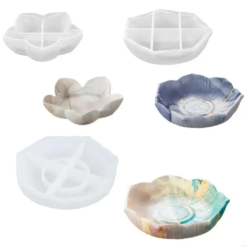 

R3MC Flower Tray Mold Epoxy Mould for Handmade Decoration and Gift Making Projects