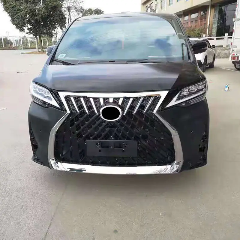 Factory Outlet High Fitment Front Rear Bumper Mudguard Facelift Bodykit For To Yo Ta Alphard 2015-on for  Lexus Lm