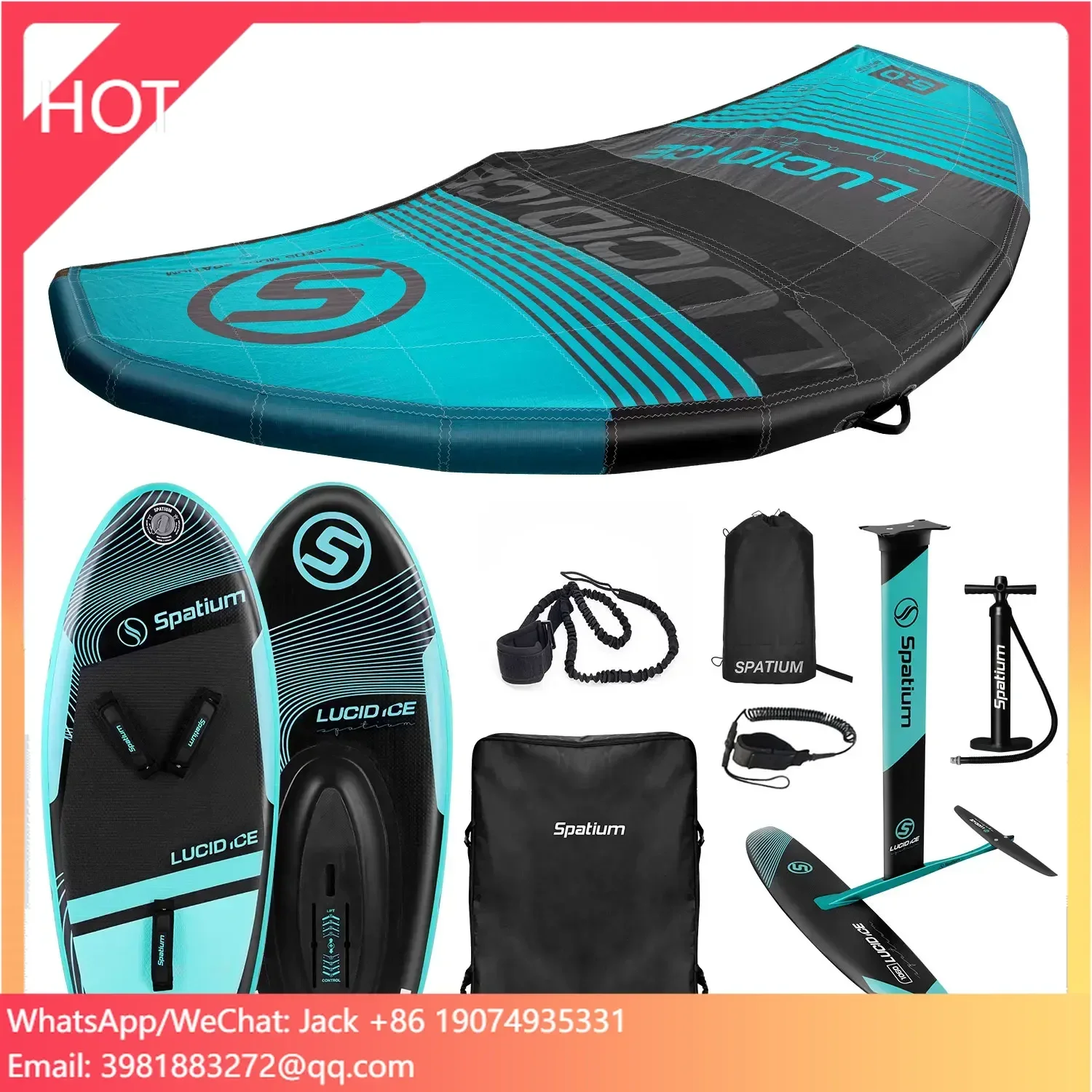 Favorite Wholesale Customized Carbon Foil Surfboard Inflatable Kite Hydrofoil Boards for Sale