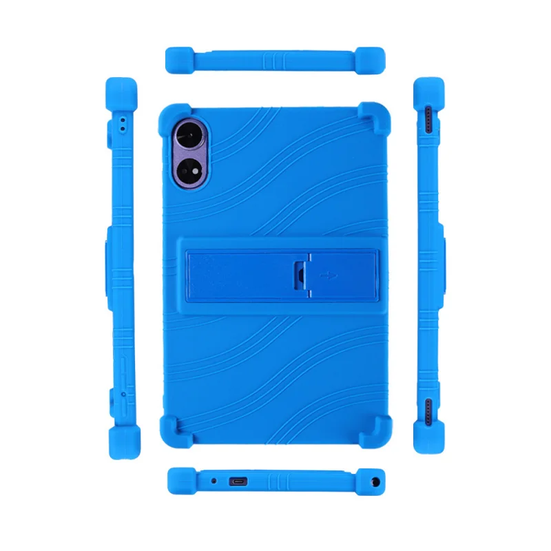 Kids Friendly Shockproof TPU Case for DOOGEE Tab G6+ 11, Full Coverage Bumper with Kickstand, Multiple Colors