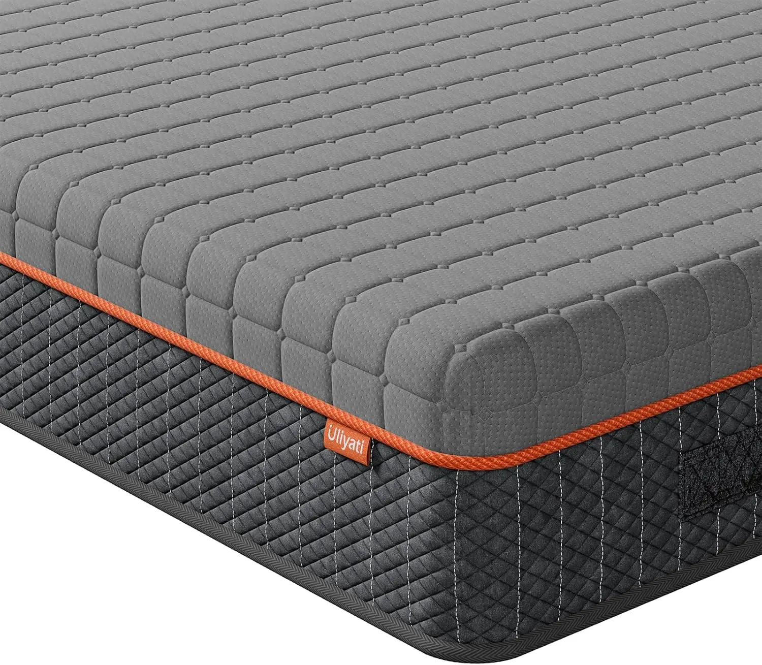 Matelas en mousse à mémoire de forme avec mousse confort pour soulager la pression, favoriser un sommeil frais et un soutien corporel, niveau de dureté 3-4