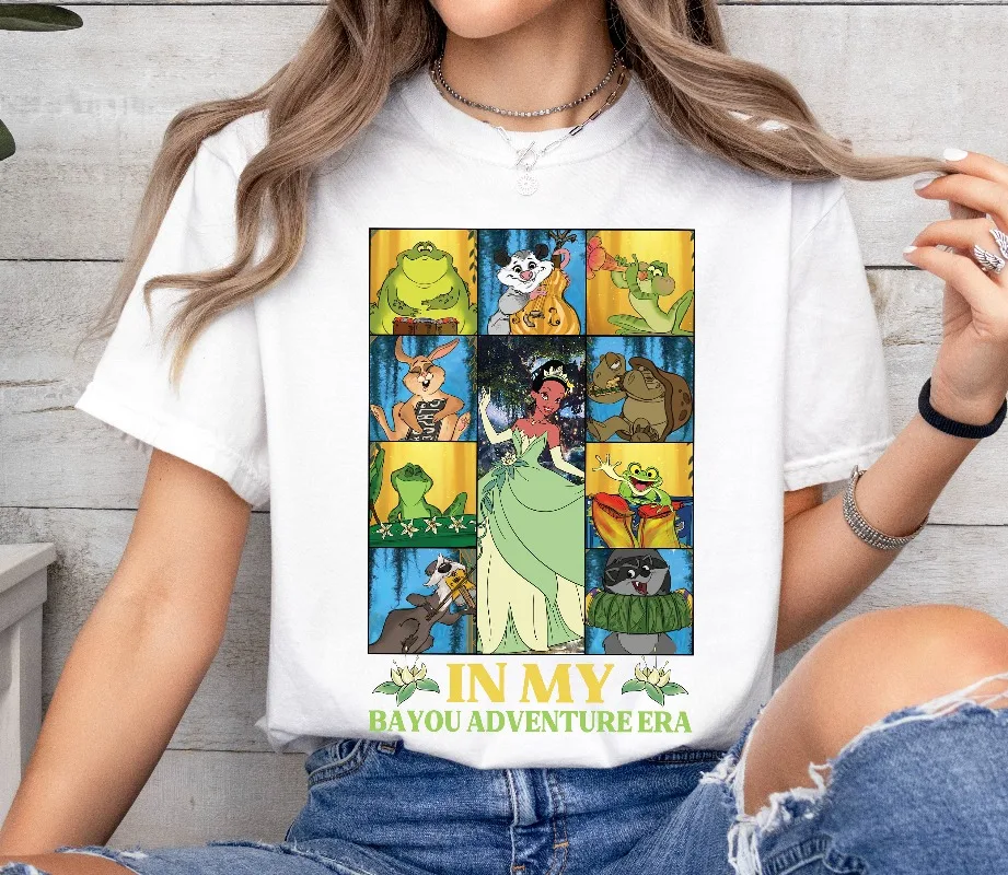 تي شيرت ديزني إن ماي بايو Adventure Era The Princess and the Frog Disney Princess Tiana