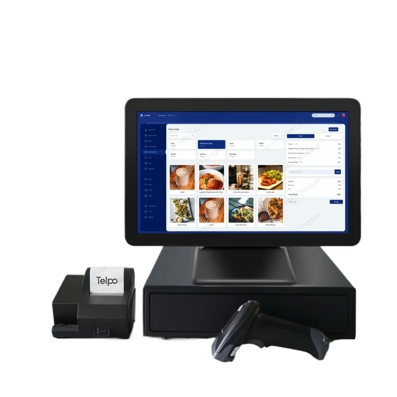 Waterproof Industrial Grade 15 Inch Touch Monitor Touchscreen USB Fast Food Restaurant Use Cost-effective Monitor