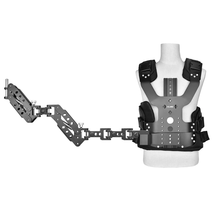 Aluminium Alloy Steady Cam Stabilizer Vest Jingying 8kg Payload Professional Photography Equipment