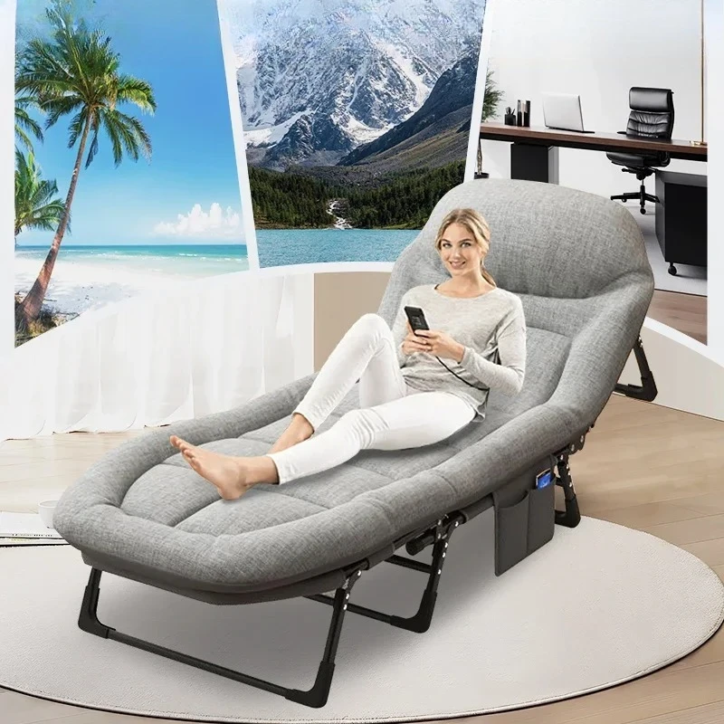 

American Folding Bed, Household Single Sofa Bed, Nap And Nap Lounge Chair, Essential For Courtyard Sunbathing