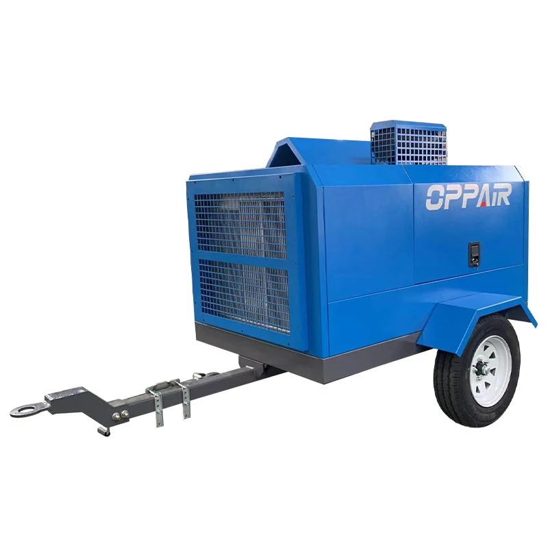 81Kw 8Bar Air Compressor Portable Movable Intelligent Control High Efficiency 2023 New Type