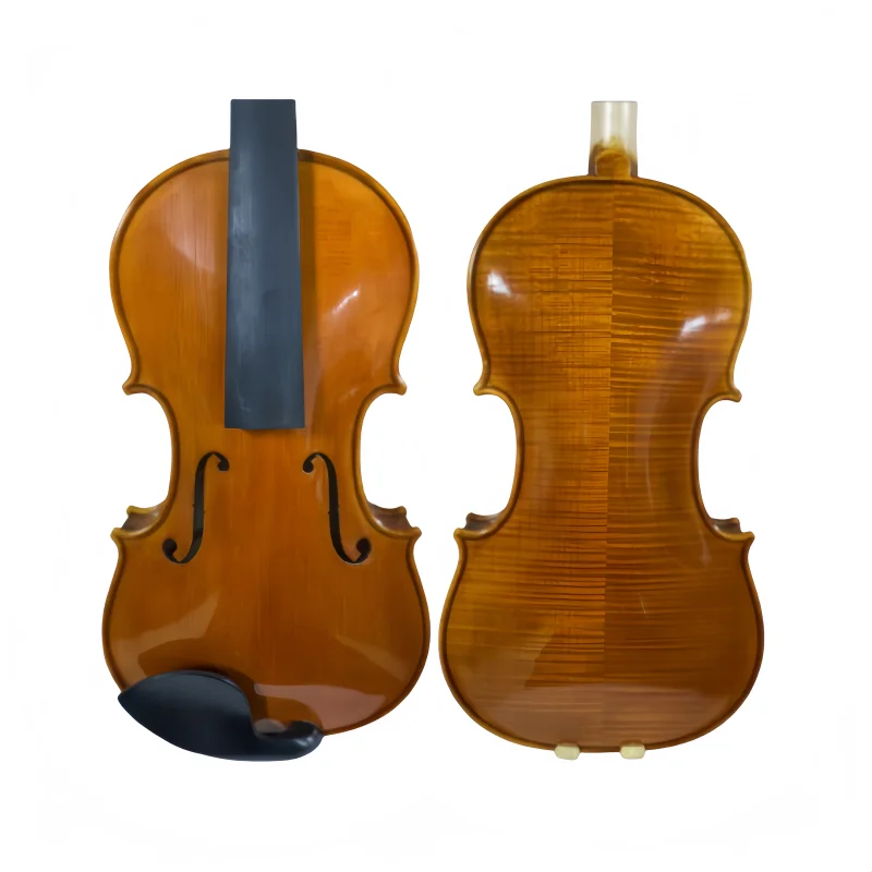 Professional Level Handmade Violins for Adults Master Class Imported European Materials Spruce Face Maple Back/Side Wood Bow