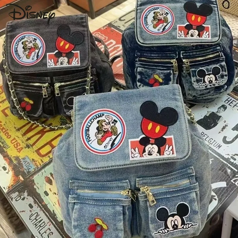 

2026 New Student Backpack Fashion High Quality Cowboy Women's Shoulder Storage Bag Cartoon Multi Functional Travel Backpack