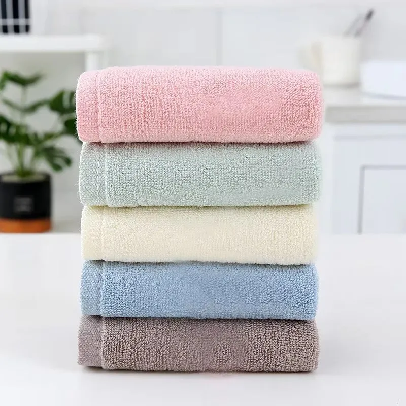 1pcs Pure Cotton Baby Face Towel Super Soft and Absorbent Does Not Shed Hair Skin Friendly Small Square Towel Home Face Towel