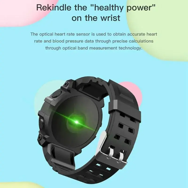 Smart Watch Men Women Heart Rate Health Monitoring Clock Waterproof Sports Multifunctional Smart Watch Fitness Bracelets