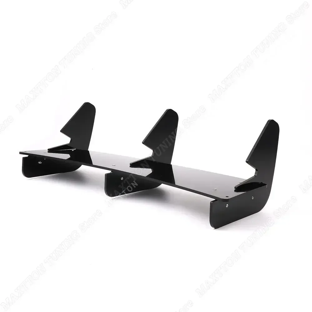 For VW Polo MK5 GTI 3 Fins Rear Bumper Diffuser Spoiler Splitter Polo 5 MK5 GTI 6R 6C 2/4 Door BodyKits Tuning 2010-2018 Mod