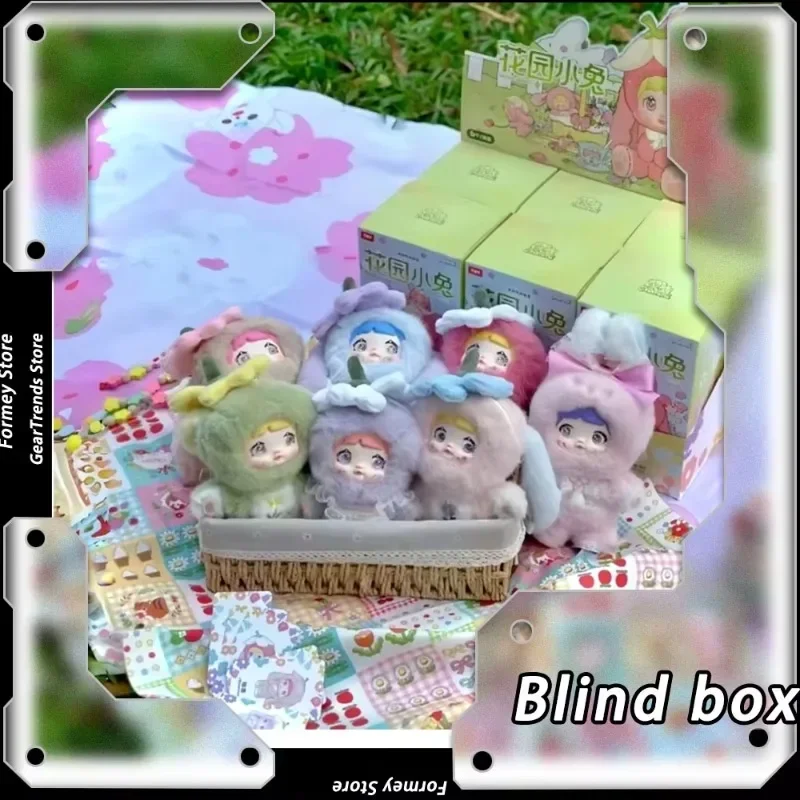 

New Hot In Stock Nommi Garden Rabbit Series Blind Box Anime Figure Kawaii Sweet Lovely Dolls Bag Decoration Toys Birthday Gifts