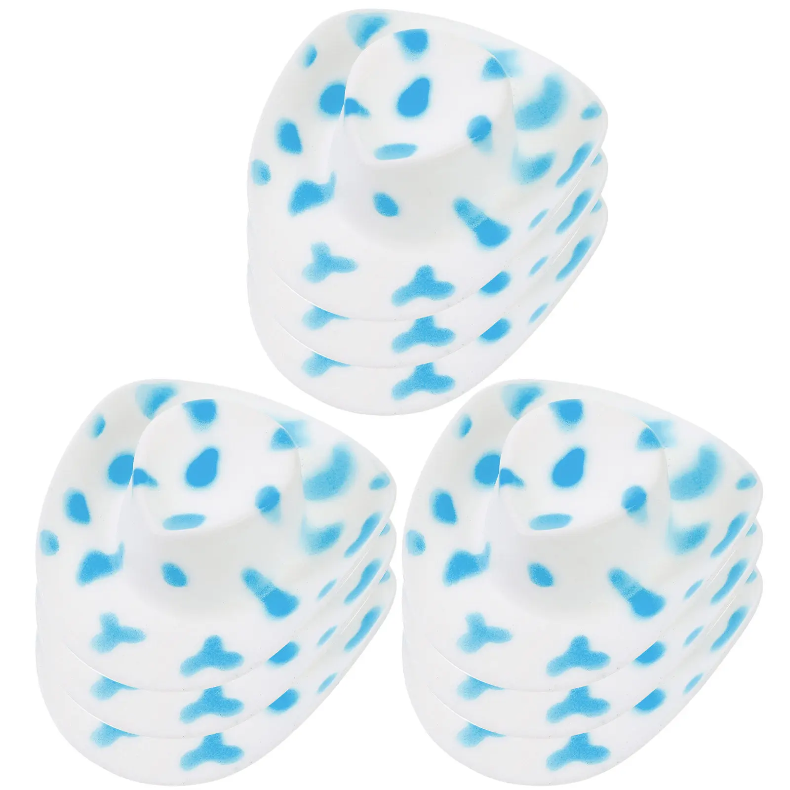 10 Peças de Mini Chapéus de Cowboy para Artesanato, Chapéus Pequenos Estilo Ocidental, Adereços Decorativos para Festas, Decorações de Bolo, Acessórios DIY