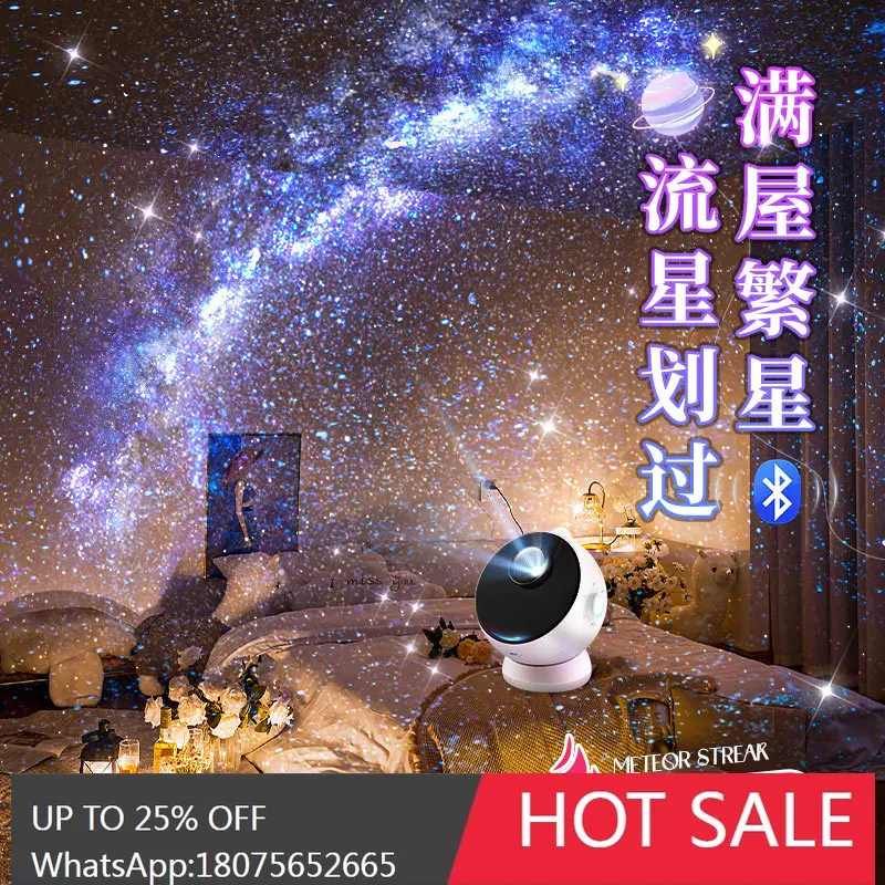 LYN Wanhuo atmosphere starry sky top projector starlight bedroom ceiling creative luminous gift