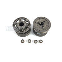 Heng Long One Pair Metal Idler Wheels Accessory For 1/16 Scale King Tiger RC Tank 3888 3888A Spare Parts Toy Model TH00404