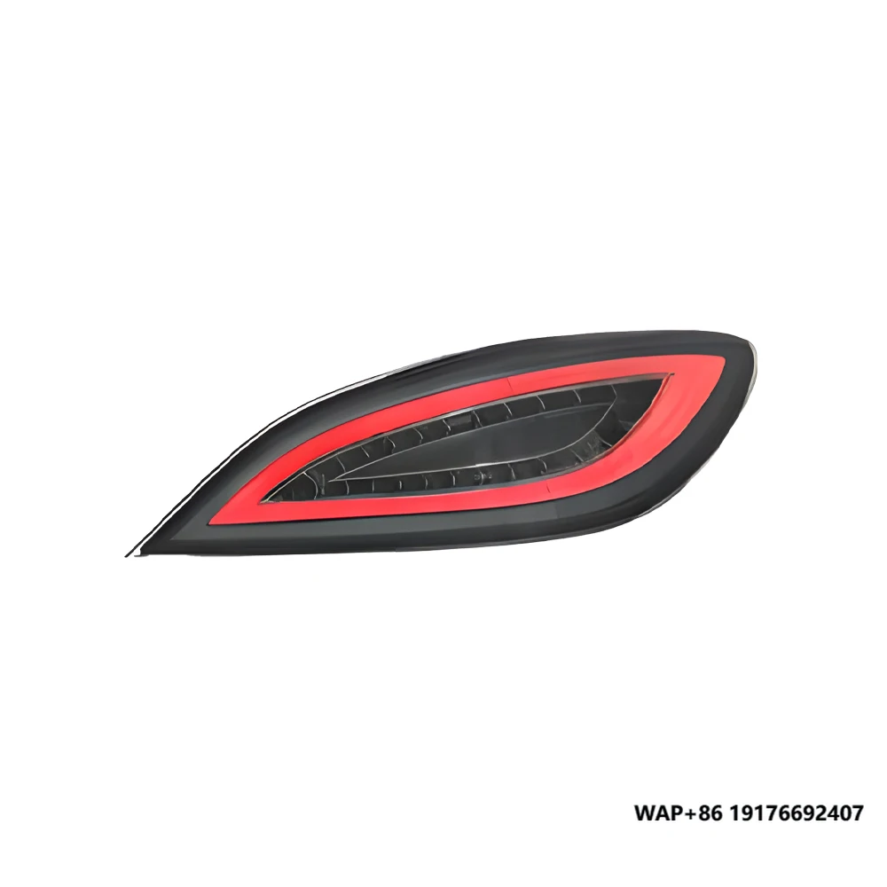 For Benz CLS W218 218 220 260 320 400 2012-2017 Auto Taillights Assembly Upgrade LED Demon Eyes Style Car Back Lamps Accessories