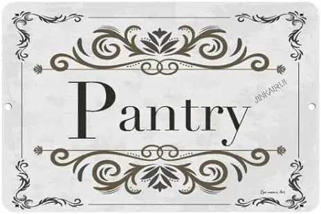 Pantry Sign - Kitchen Decor - Kitchen Sign - 6x8 Metal Sign - Decorative Sign sign