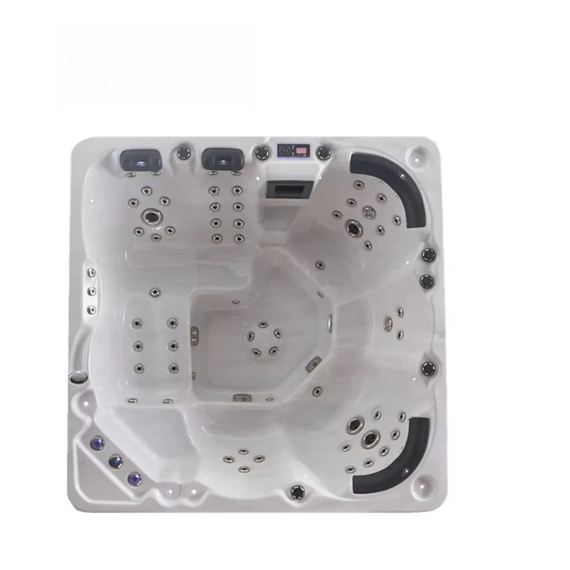 Factory Direct Sale 6 Person Chlorine Free Acrylic Massage Hot Spring Tub Spa Swimming Pool Balboa Hot Tub