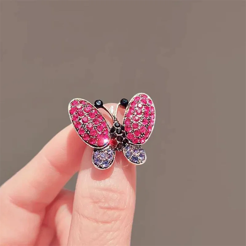 1Pc Simple Butterfly Brooch for Women Men Chic Butterfly Insect Brooches Pins Jewelry Trendy Accessories Party Gifts 2026