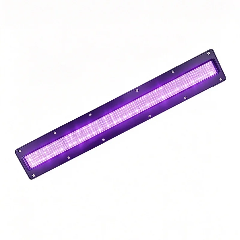 High power water-cooled UV LED curing lamp for industrial UV flatbed printers UV ink glue fast drying curing UV lamp