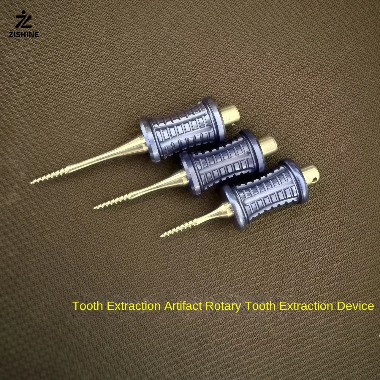 1/3 pieces of broken root drill dental tooth extraction device root apex fragment drill medical stainless steel