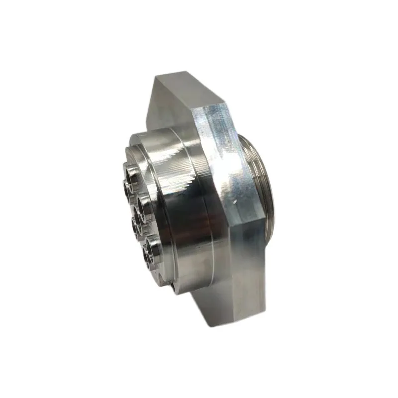 304 sulfur-free coffee machine welding accessories CNC turning and milling composite machining octagonal flange joint 316L