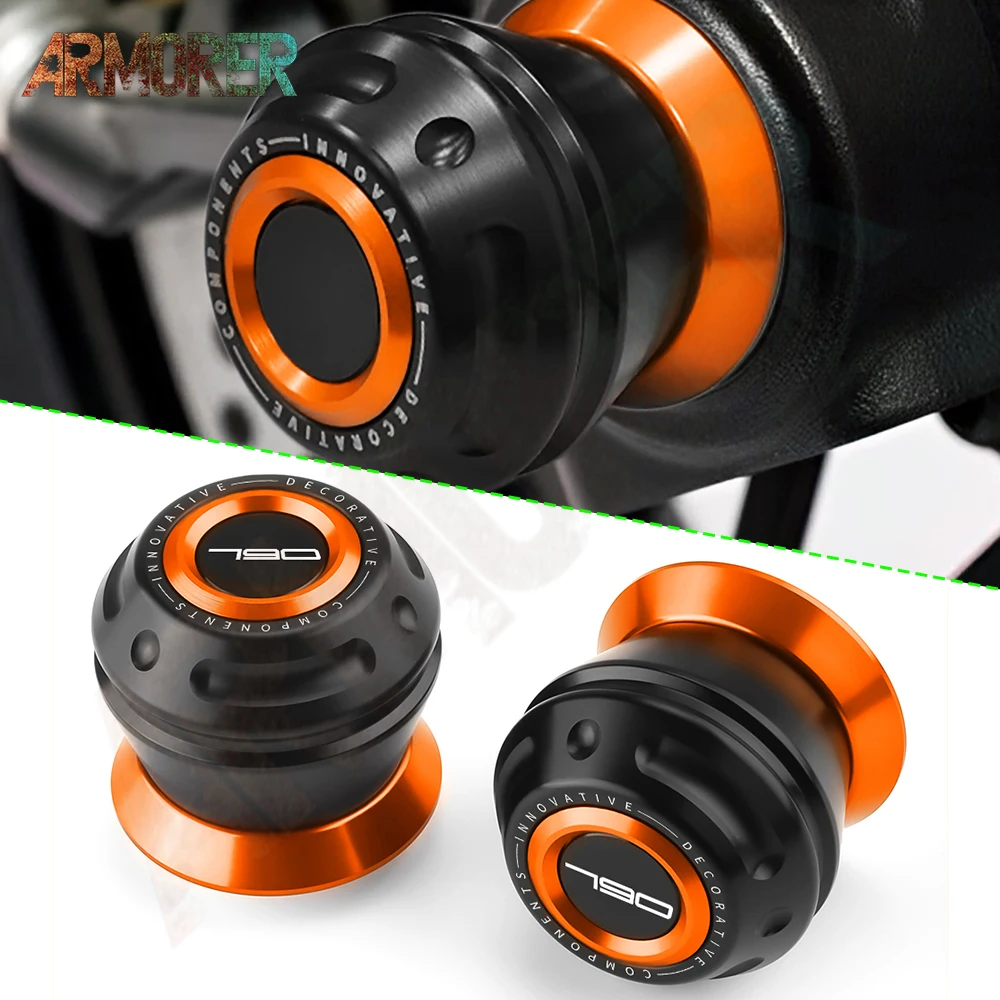 

Аксессуары для мотоциклов, алюминиевый слайдер передней оси, защита от столкновений для 790 Adventure R 890 Adv R 890 Adventure R Rally