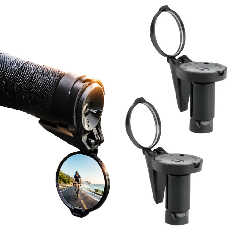 Espelho Retrovisor para Bicicleta Espelho de Guidão HD 360 ° Espelhos Convexos para Guidão de Bicicleta MTB e de Estrada, Acessórios para Bicicleta