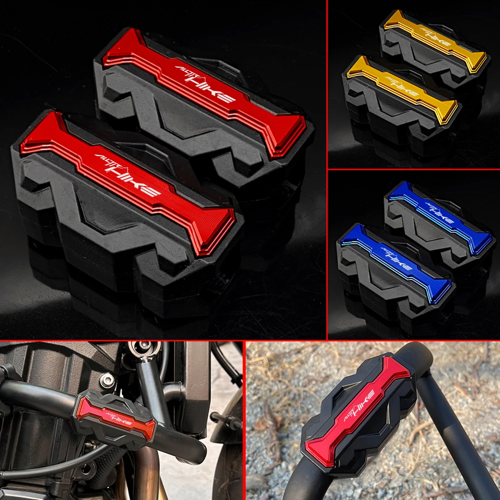 Motorcycle CNC Engine Guard Bumper Protector Crash Bar Block protection For MOTOMORINI ALLTRHIKE 450 Alltrhike450 Accessories
