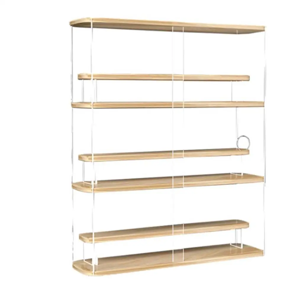 Clear Acrylic Action Figures Display Case Stand for Collectibles Storage Box Show Case storage