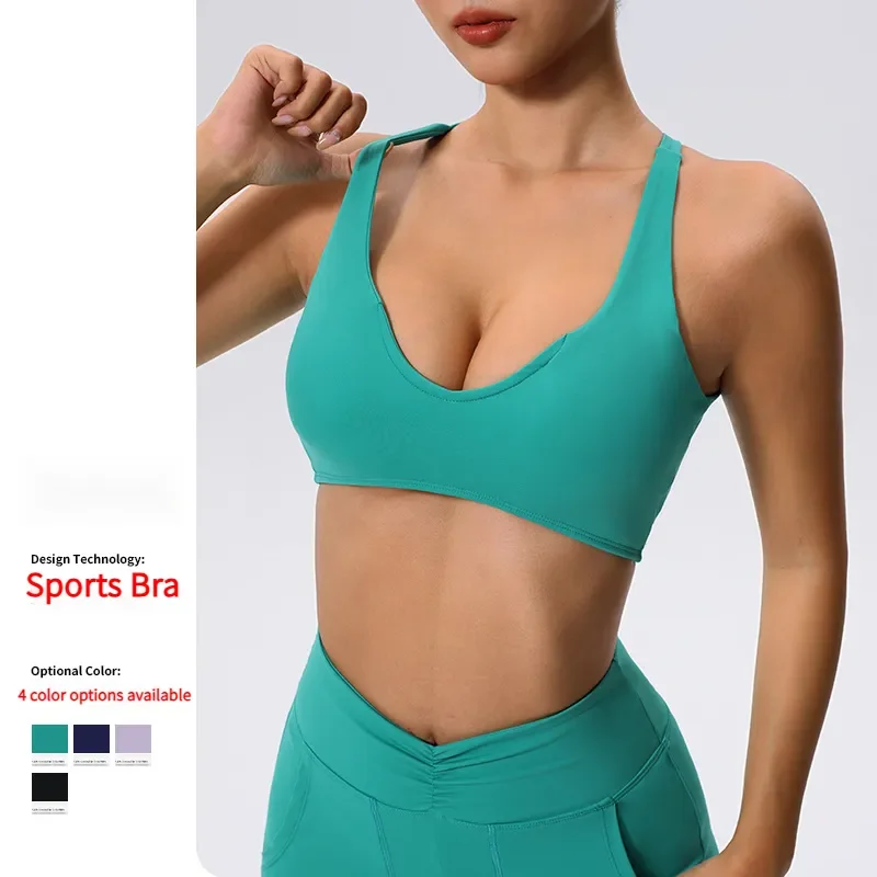 

High-Impact Sports Bra for Women | Shockproof Running Yoga Bra | Plus Size, Anti-Sag, Fitness Workout Vest