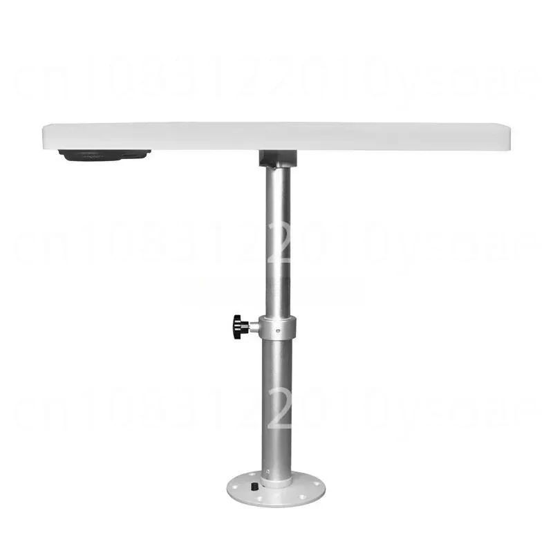 ABS Plastic Double-layer Two-cup Holder Table Board RV Commercial Vehicle General Yacht Lift Table Easy To Disassemble Lift