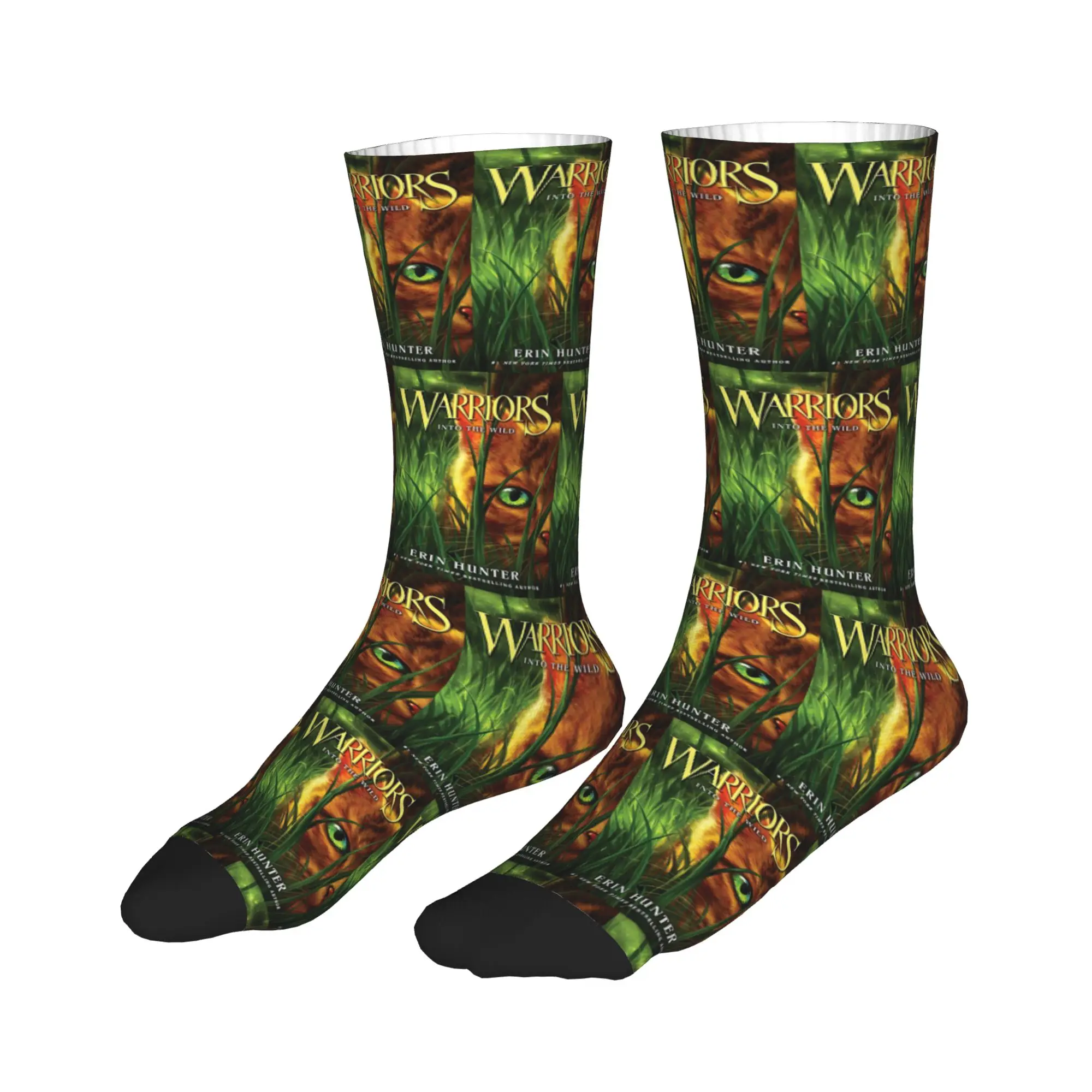

All Seasons Stockings Warrior cats Sport Socks Casual Middle Tube Socks for Men Women Birthday Present