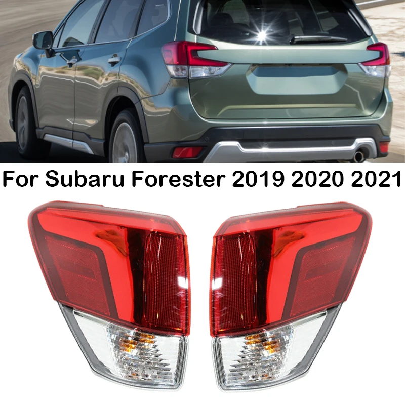 

For Subaru Forester 2019 2020 2021 Left Right LED Car Tail Light Rear Tail Lamp Driving Brake Stop Lamp Turn Signal Stop Lamp