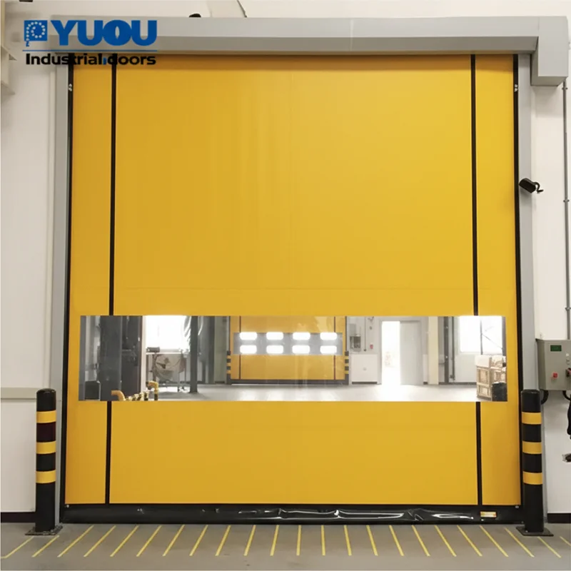 China Electric Zipper Door Dust Barrier Self Repairing Automatic Cheap Airtight Cleanroom PVC Quick up Roller Shutter Other Door