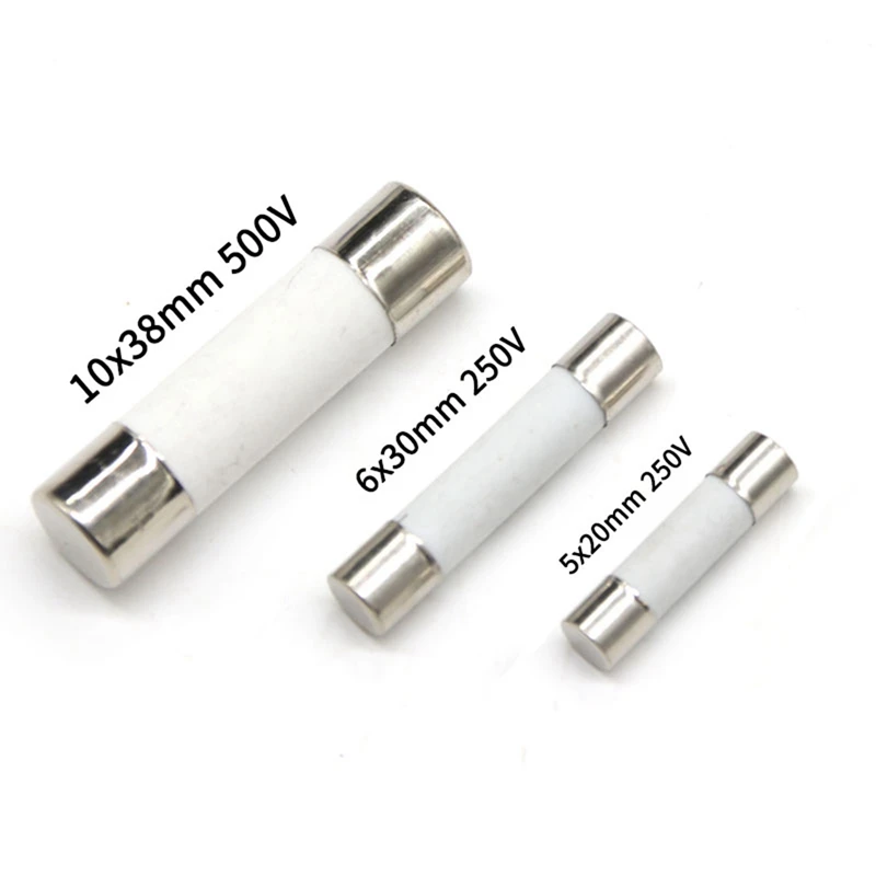 360PCS 24 Specifications, 15 Each, 5X20 Fuse Tube Boxed Ceramic Fuse 0.1A-30A