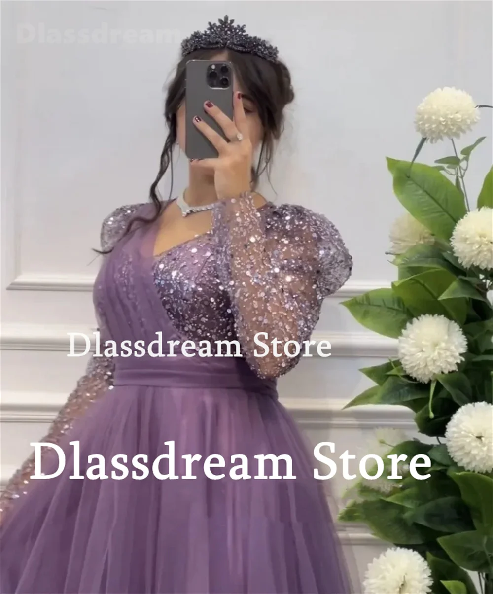 Elegant Prom Dress For Women V-Neck Lace Appliques Sleevelss Wedding Party Dress A-Line Chiffon Bridesmaid Gown Evening Dress