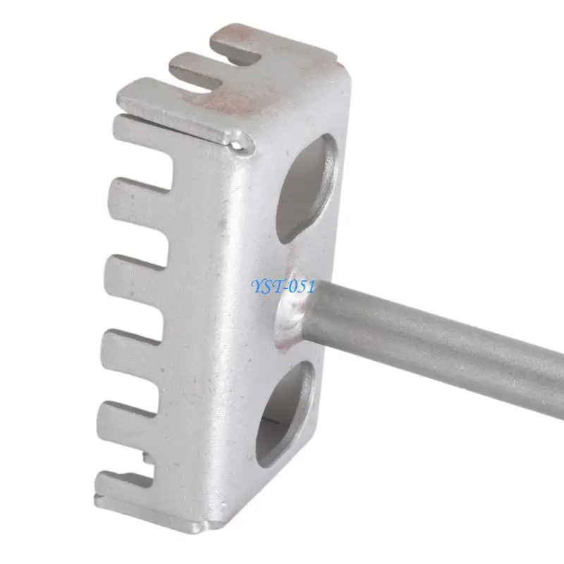 

E15A 86 Type Electrical Box Outlet Square Hole Cutter Punching Tool Drill Bit for Drywalls and Plastic Box Modifications