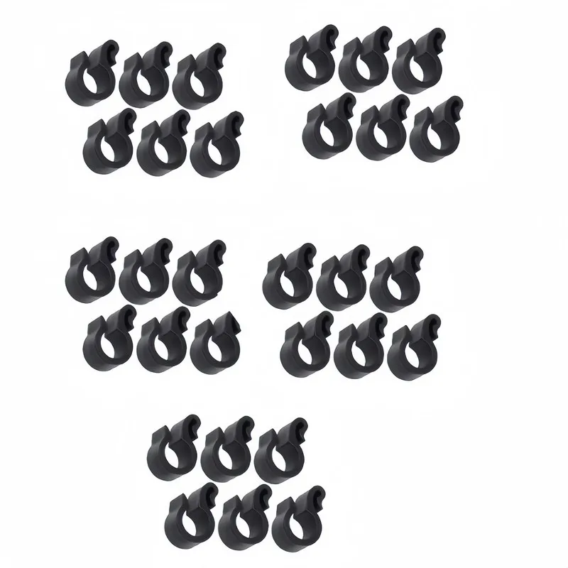 8 pcs 20mm S Type Pipe Clips, Sturdy and Easy to Install, for Securing Garden Hoses and Farm Pipes, Durable and Practical