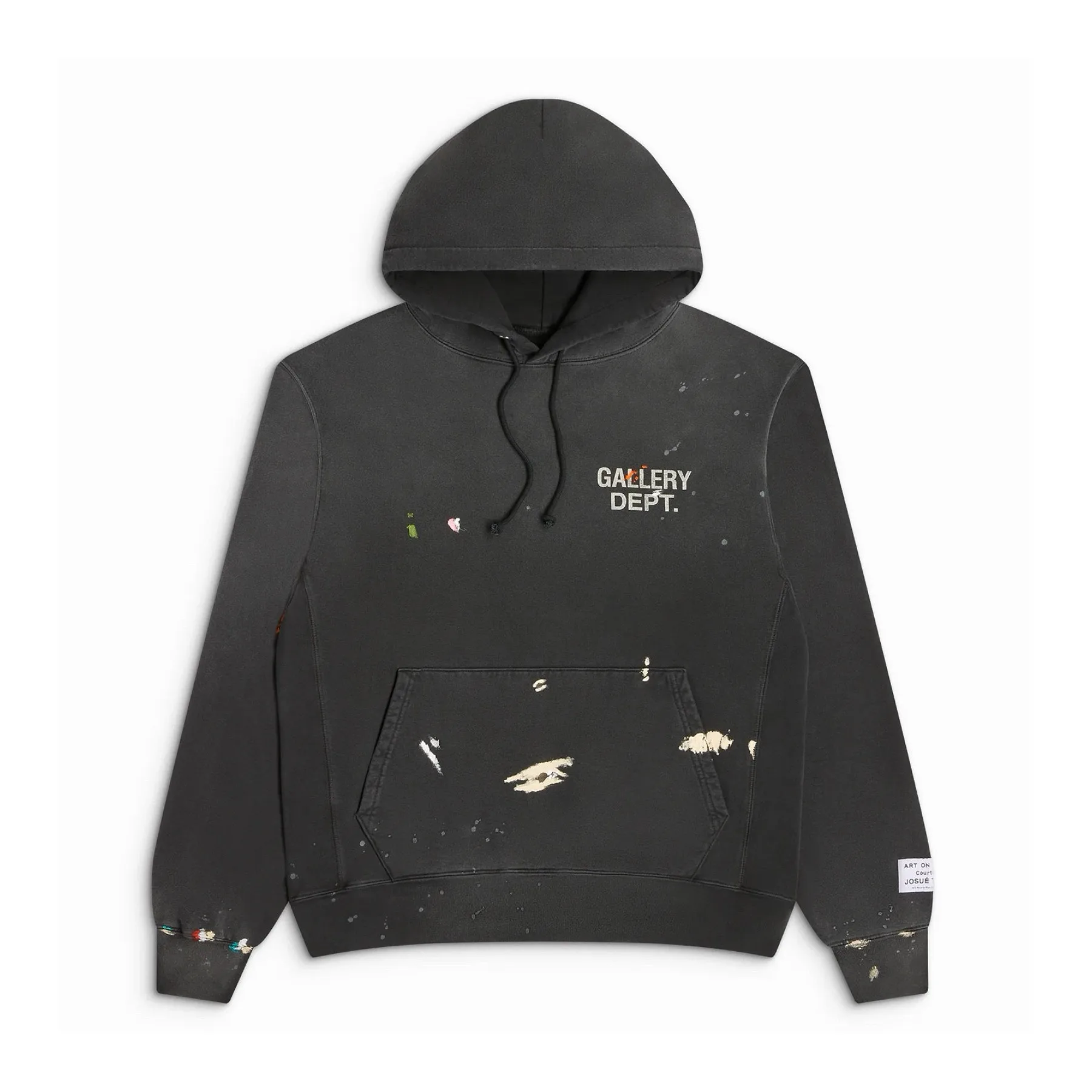 Gallery DEPT English print ink splashing hooded sweater washing water do old retro graffiti hoodie