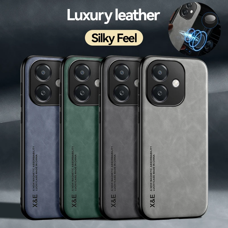 Leather Magnetic Ca…