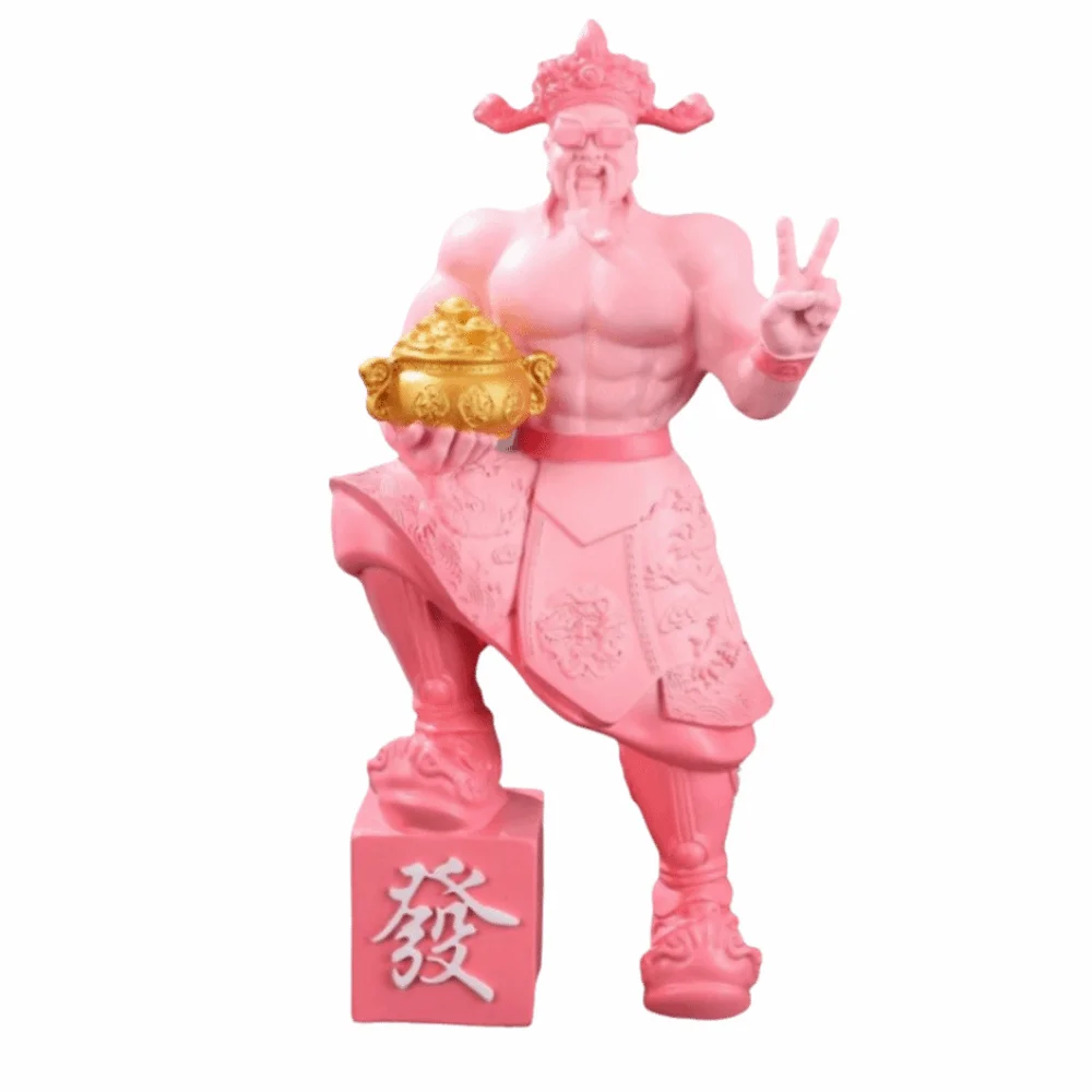 

Floor Ornament Muscle God of Wealth High-end Opening God of Wealth Fortune Decoration Lucky Decoration Cartoon