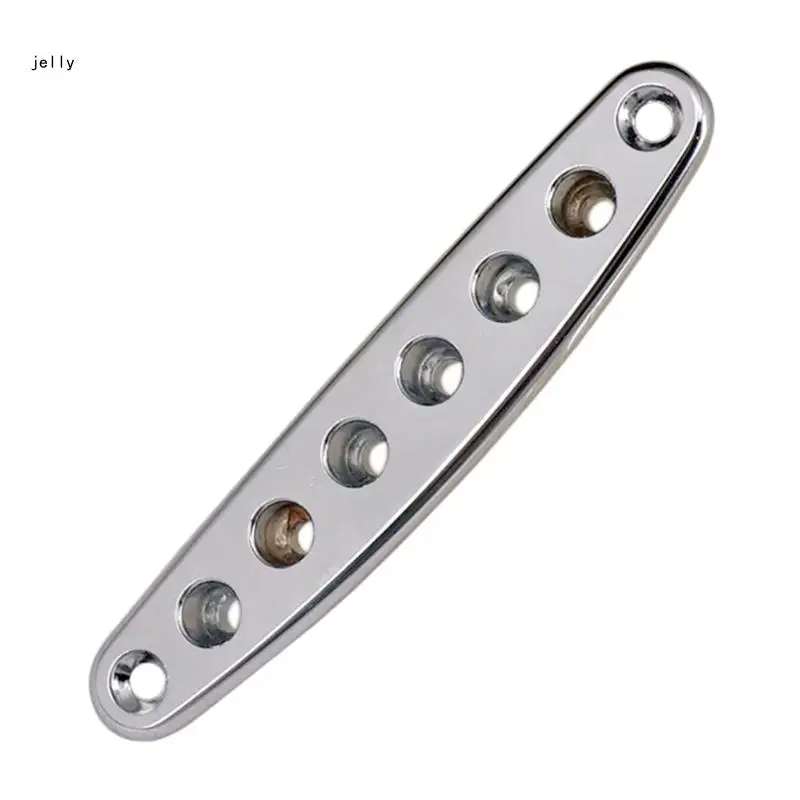 Guitar String Through Plate Zinc Alloy Guitar String Thru Body Plate Enduring 448C