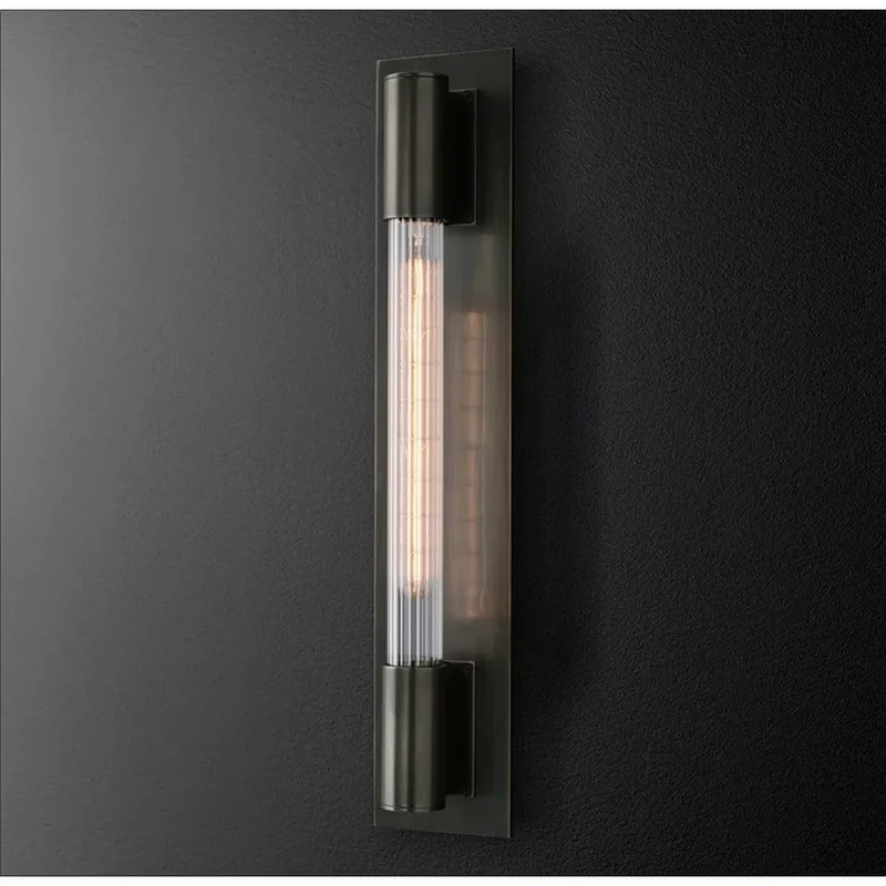 CX146BU American Luxury Wall Lamp LED Bedroom Closet Decorative Sconce Copper / Chrome / Black Interior Decorative Lighting