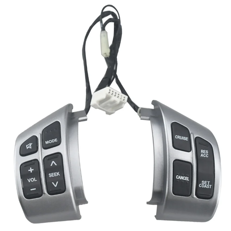 

Cruise Control Steering Wheel Button Switch Multifunction 6 Pins 1 Pair For Suzuki Swift 1.3 1.5 2006-2013 No Backlight