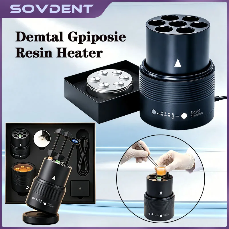Dental Composite Resin Heater Composed Material Warmer Fast Heating Three-position Temperature Adjustment Instrument Spare Part