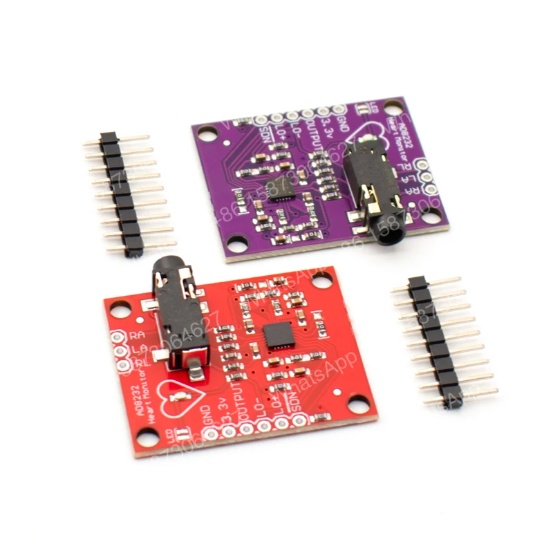 Module de développement d'acquisition de signal ECG/bioélectrique AD8232, 20 pièces
