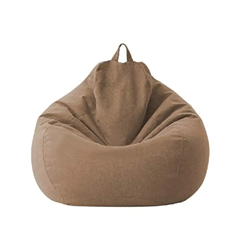 

Large Small Lazy Sofas Cover Chairs Without Filler Linen Cloth Lounger Seat Bean Bag Pouf Puff Couch Tatami Living Room