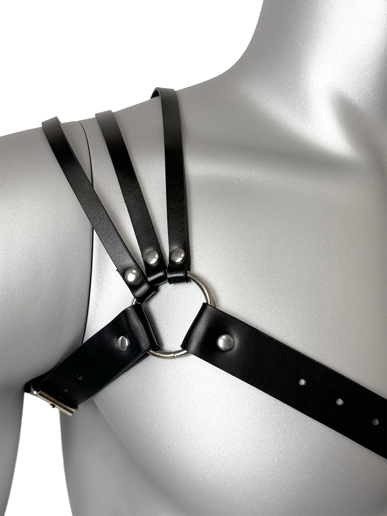 Männer Mode Einstellbare Lederband Sexy Charme Diagonal Strap Enge Reife Bindung Strap Datum Party Kleidung Zubehör